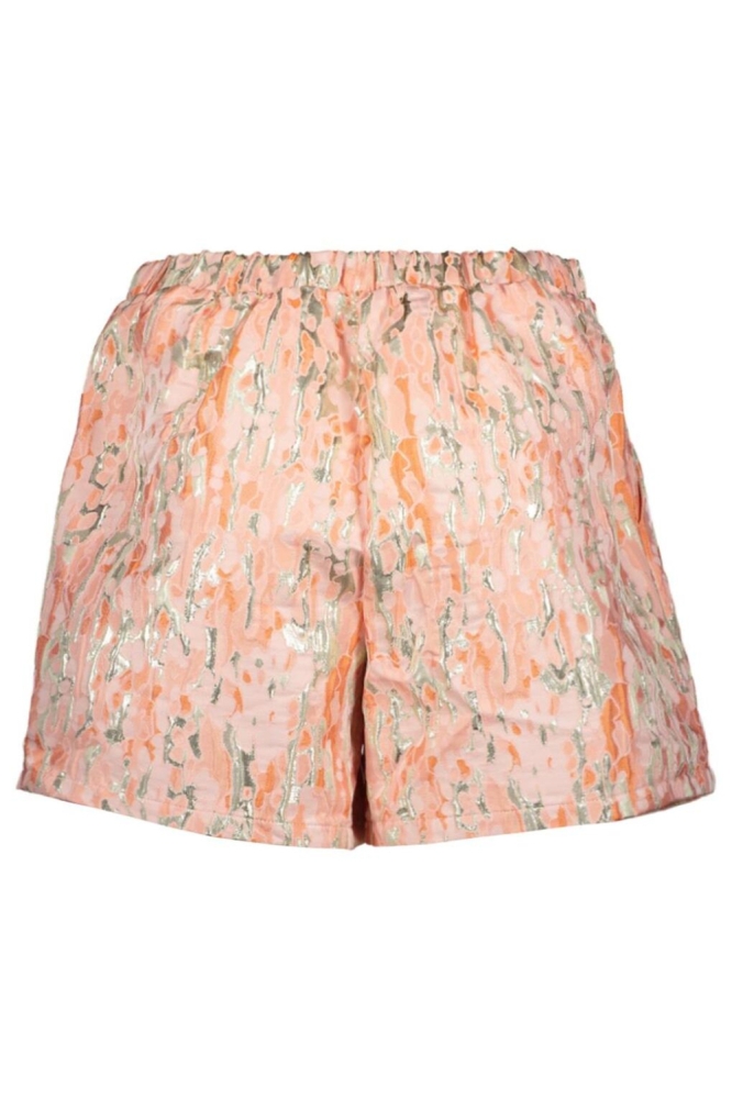 VMBARBARA HW JAQUARD SHORTS EXP 10340949 APRICOT BLUSH/ GOLD JAQUA